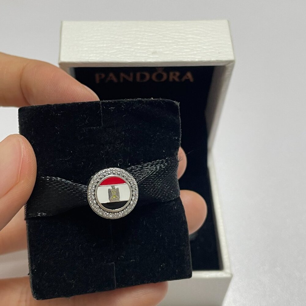 Pandora EGYPT Flag Exclusive Charm